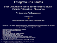 Tablet Screenshot of fotografacris.com